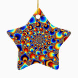 Hypn0sis - Fractal Art Ceramic Ornament