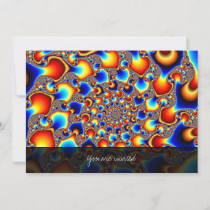 Hypn0sis - Fractal Art Invitation