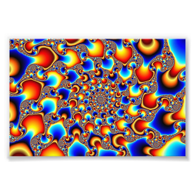 Hypn0sis - Fractal Art Photo Print (Front)