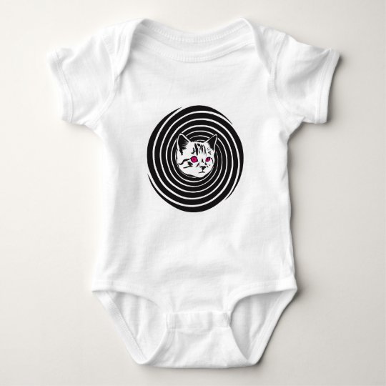 Hypno-Cat Baby Bodysuit