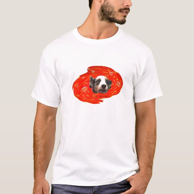 hypno cupcake dog T-Shirt (Front)