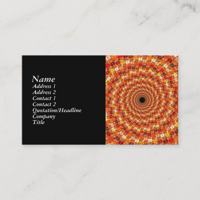 Hypno orb business card (Front)