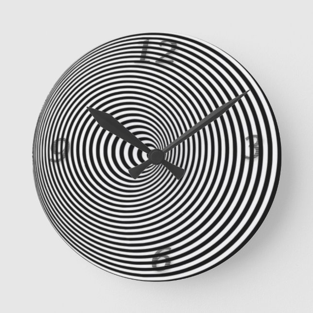Hypno Round Clock (Front)