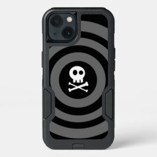 Hypno Skull & Crossbones iPhone 13 Case