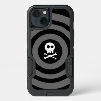 Hypno Skull & Crossbones iPhone 13 Case