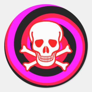 HYPNO SKULL STICKER