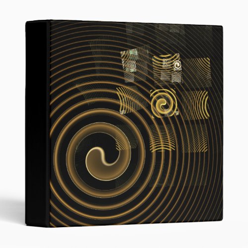 Hypnosis Abstract Art Binder