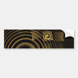 Hypnosis Abstract Art Bumper Sticker