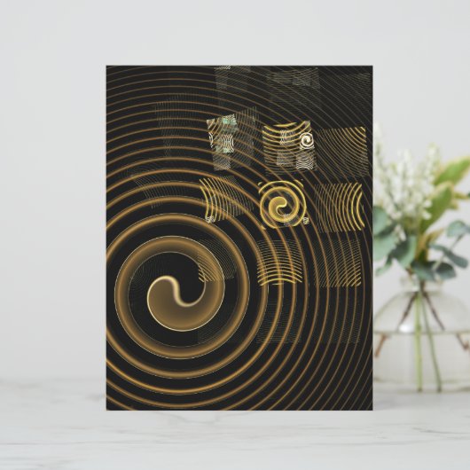 Hypnosis Abstract Art Letterhead (Standing Front)