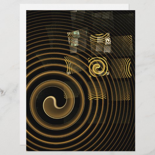Hypnosis Abstract Art Letterhead (Front/Back)