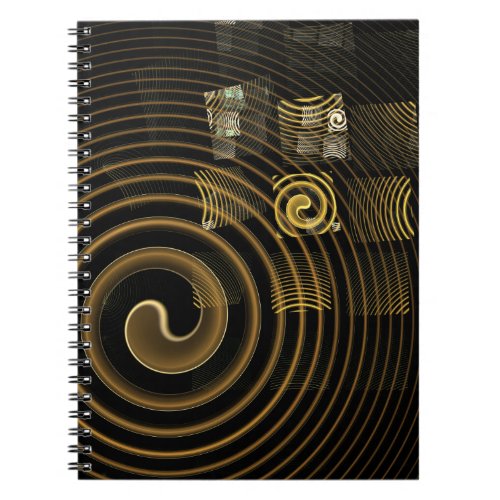 Hypnosis Abstract Art Notebook