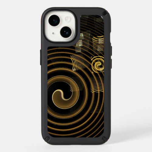 Hypnosis Abstract Art Speck iPhone 14 Case