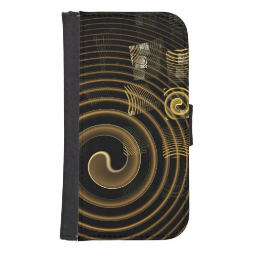 Hypnosis Abstract Art Wallet Case