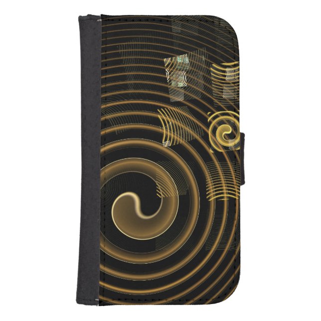 Hypnosis Abstract Art Wallet Case (Front)