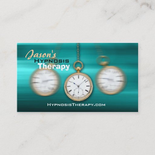 Customizable Hypnosis Business Cards