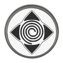 Hypnosis Everywhere Logo Spiral Symbol Lapel Pin