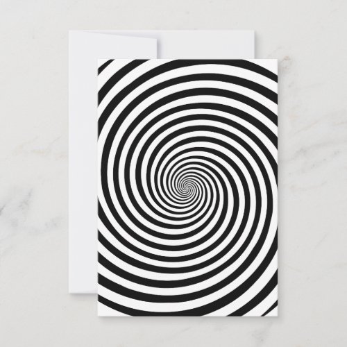 Hypnosis  note card