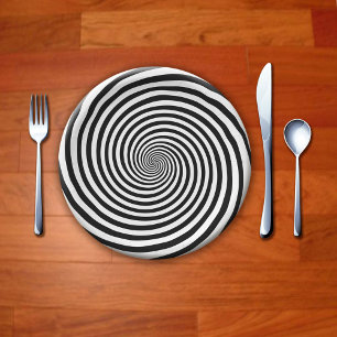 Hypnosis Paper Plate