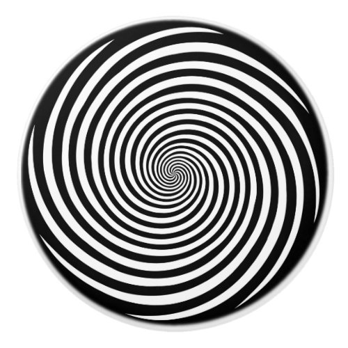 Hypnosis Spiral Ceramic Knob
