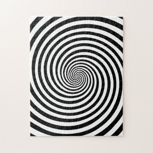 Hypnosis Spiral Jigsaw Puzzle