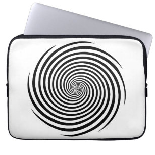 Hypnosis Spiral Laptop Sleeve