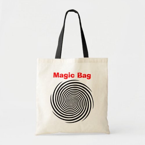 Hypnosis Spiral Magic Tote Bag