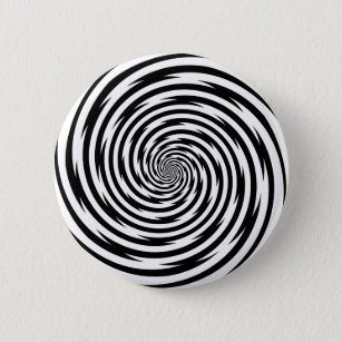 Hypnosis Spiral Pinback Button