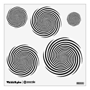 Hypnosis Spiral Wall Decal