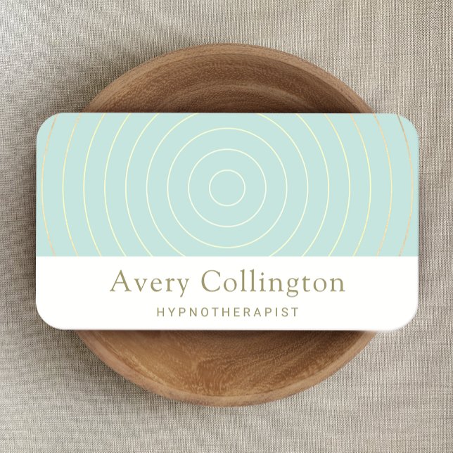 Hypnotherapy Hypnotherapist Business Card (Creator Uploaded)