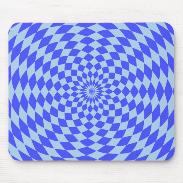 Hypnotic Blue Mousepad (Front)