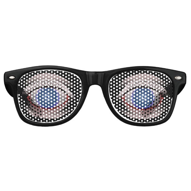 Hypnotic Evil Eye Party Glasses