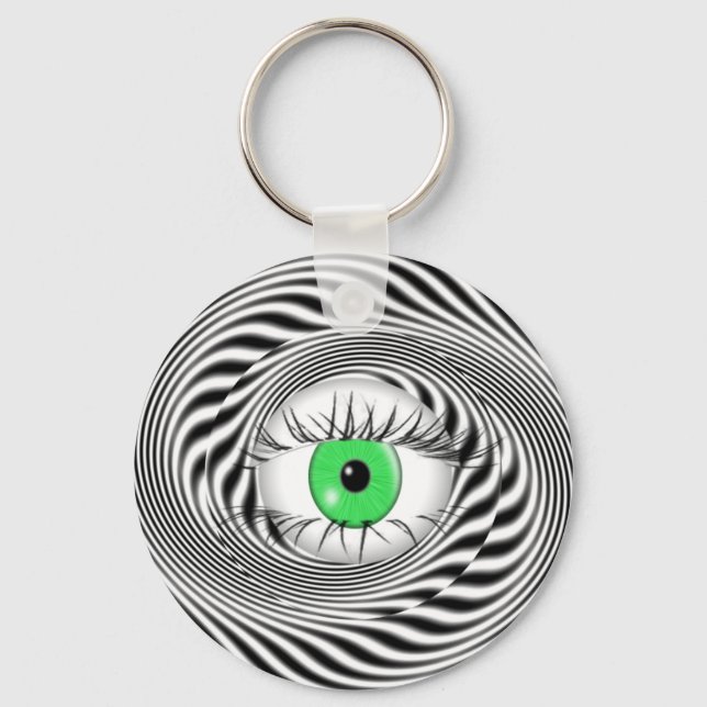 HYPNOTIC EYE - HYPNOTIST KEYCHAIN (Front)