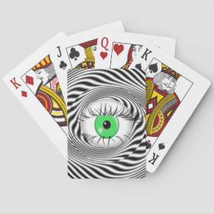 HYPNOTIC EYE - HYPNOTIST POKER CARDS
