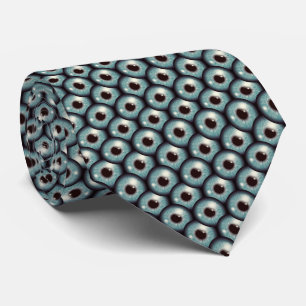 Hypnotic Eyes – Eerie Optical Pattern Neck Tie