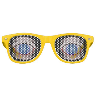 Hypnotic Eyes Halloween Party Sunglasses