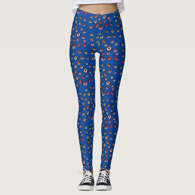 Hypnotic Eyes Leggings (Front)