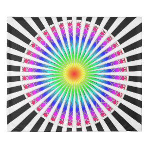 Hypnotic Flower Duvet Cover