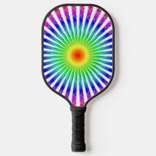 Hypnotic Flower Pickleball Paddle