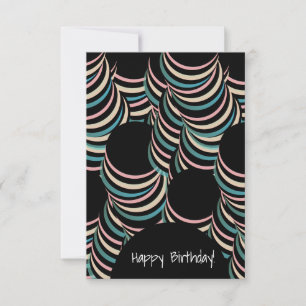 Hypnotic Happy Birthday Any Occassion Card