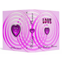Hypnotic Love Wedding Planner Binder