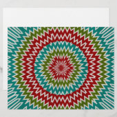 Hypnotic mandalaic flower (Front/Back)