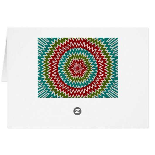 Hypnotic mandalaic flower (Back Horizontal)