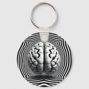 Hypnotic Mind Maze – Dive Into the Spiral Keychain