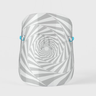 Hypnotic Optical Illusion Effect Kids' Face Shield