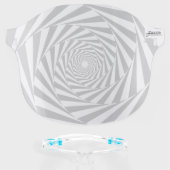 Hypnotic Optical Illusion Effect Face Shield (Front w/Glasses)