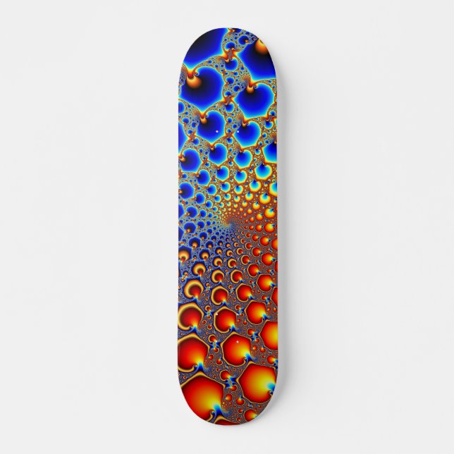 Hypnotic Portal - Fractal Skateboard (Front)