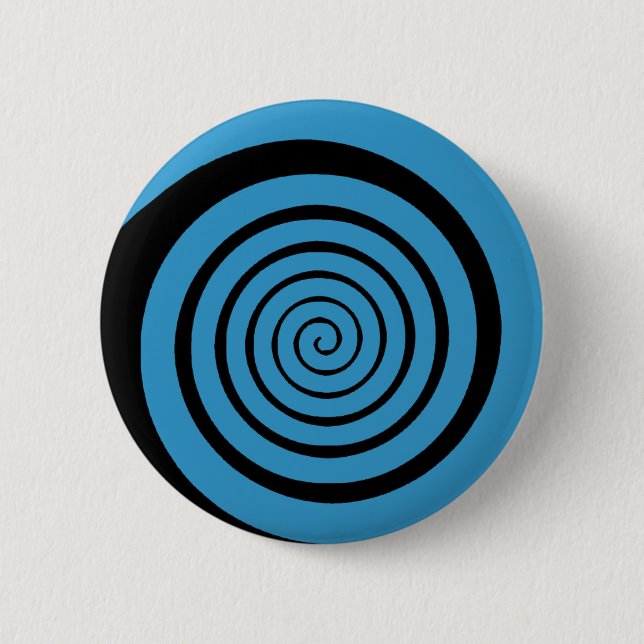 hypnotic spiral button (Front)