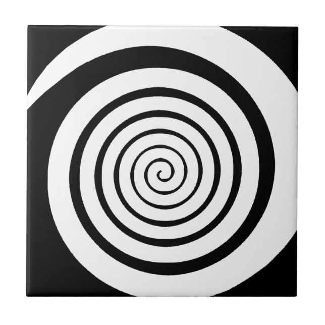 hypnotic spiral tile (Front)