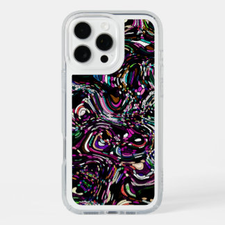 Hypnotic Swirl Energy Purple iPhone 16 Pro Max Case