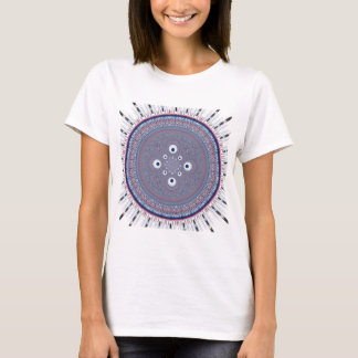 Hypnotic Symmetry: Abstract Geometric Art T-Shirt